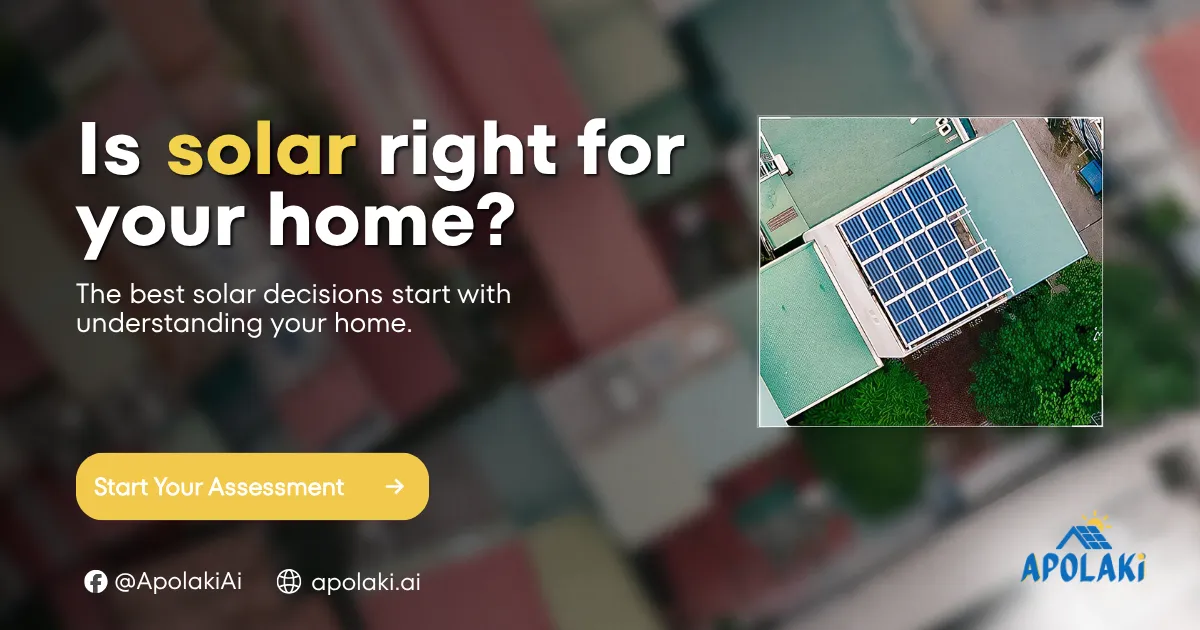 Ad: Is solar right for your home? Start your assessment