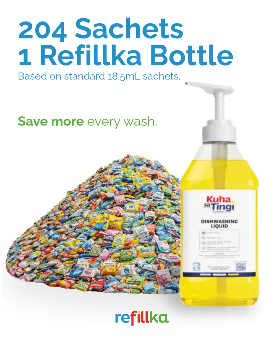 Post: 204 sachets, 1 Refillka bottle