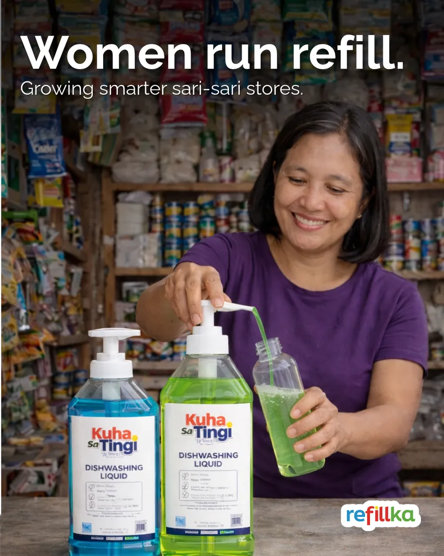 Post: Women run refill. Growing smarter sari-sari stores